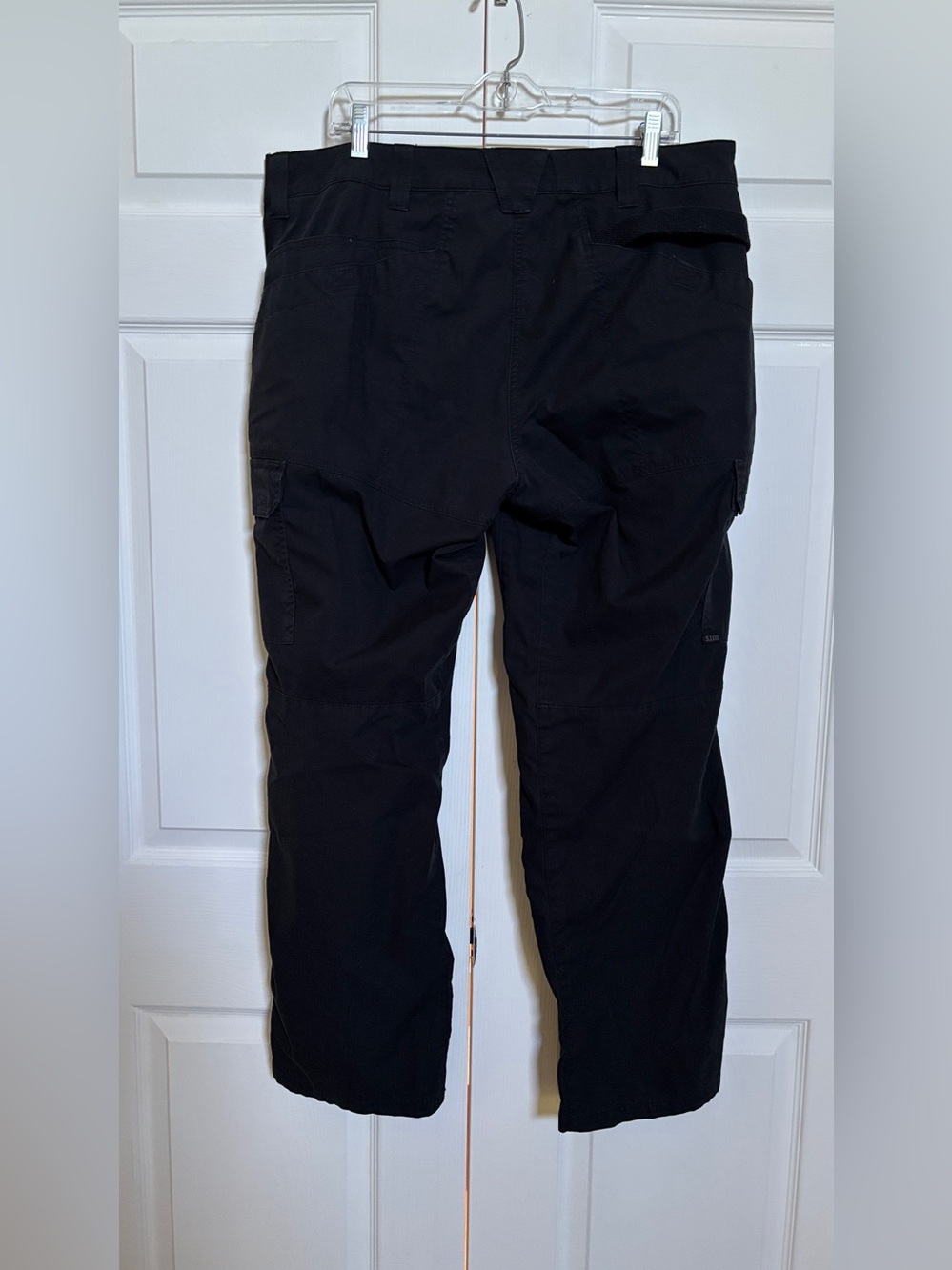 5.11 Tactical Women’s Size 16 Regular Black Cargo Utility Pants Straight Leg - Picture 2 of 6